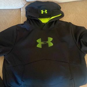 Under armour neon sweatshirt